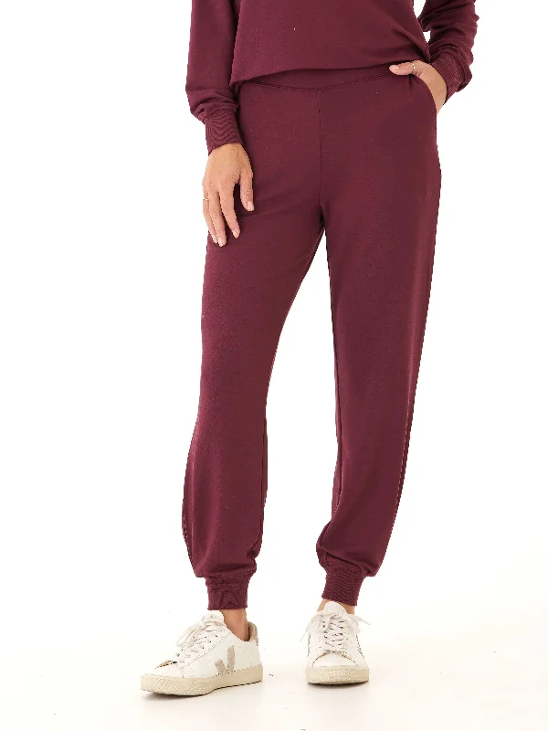 Zarina Modal Terry Tulip-Hem Jogger