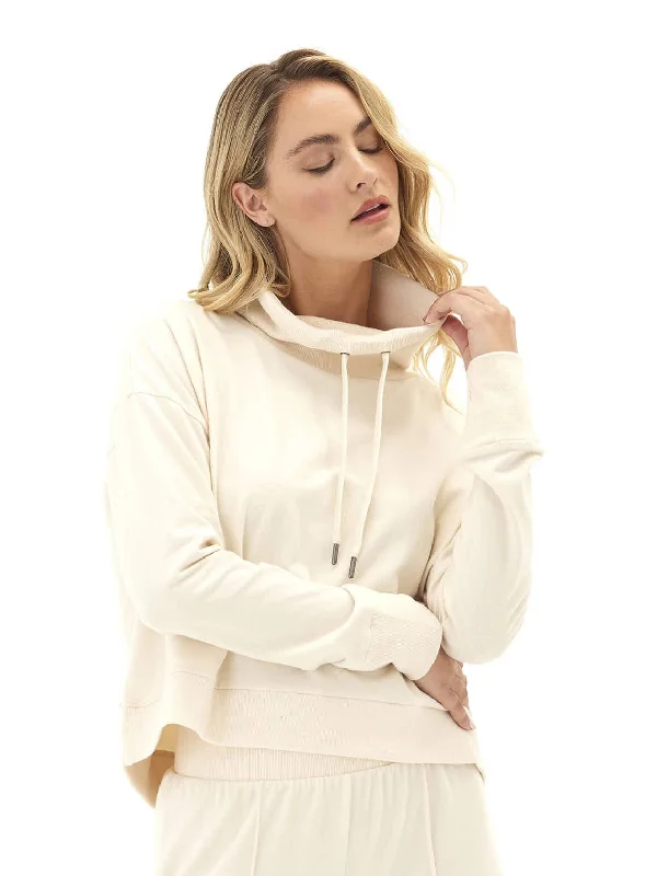 Shai Cozy Fleece Cowl Neck Pullover