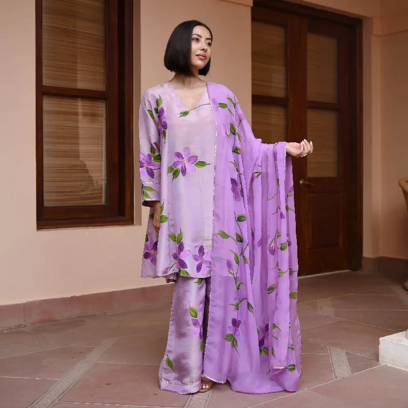 Aanya Tissue Silk Suit set