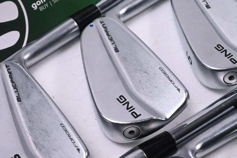 Ping Blueprint Irons / 4-PW / Blue Dot / Stiff Flex Dynamic Gold 120 S300 Shafts