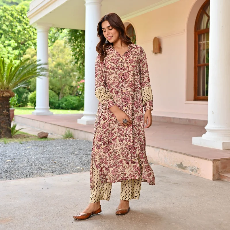 Saira Printed Matching Set