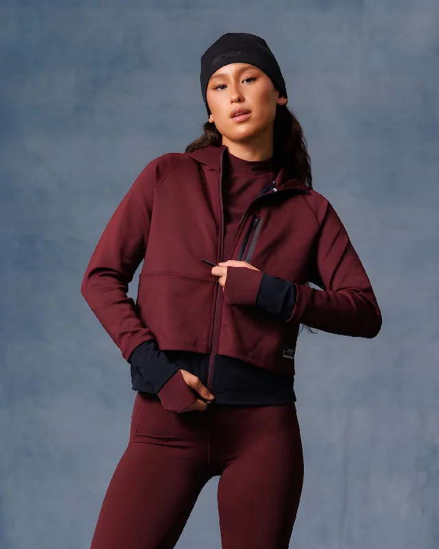 DRYFORCE® Double Layer Jacket | Plum Wine