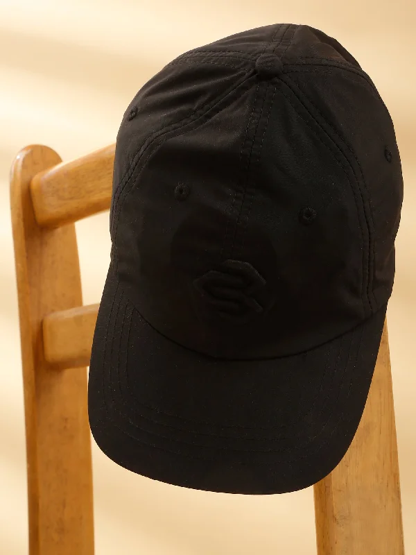 Unisex Black Fashion Single Side Cap