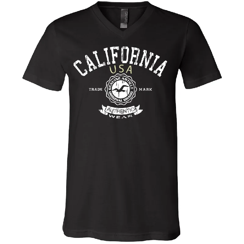 California Vintage Genuine Article Asst Colors V-Neck