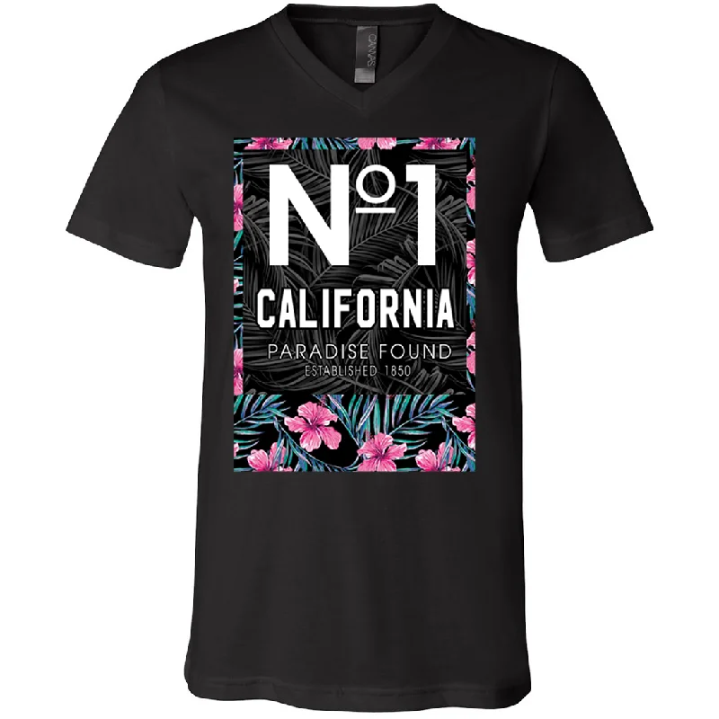 No 1 California Paradise Found Asst Colors V-Neck