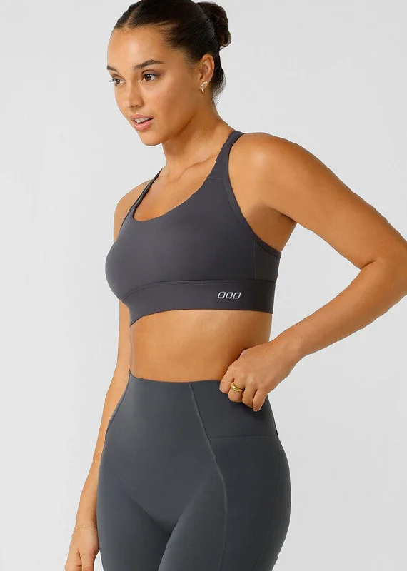 Lorna Jane Amy Maximum Support Sports Bra - Titanium