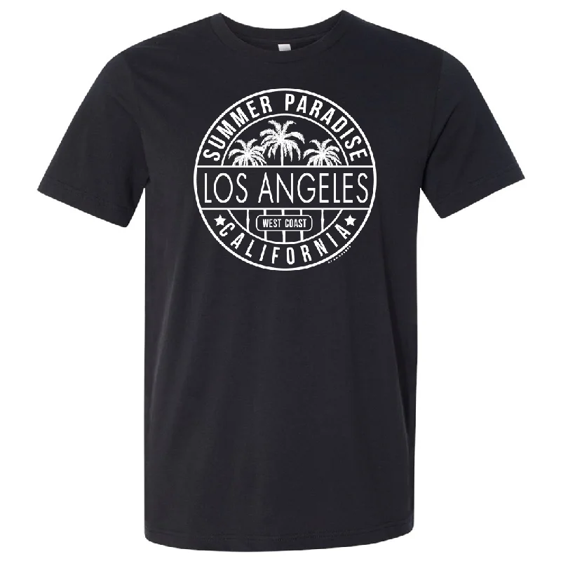 Los Angeles California West Coast Asst Colors Mens Lightweight Fitted T-Shirt/tee