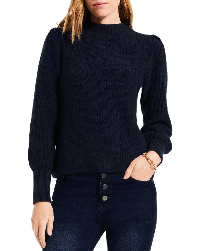 Nic+Zoe Waffle Stitch Sweater