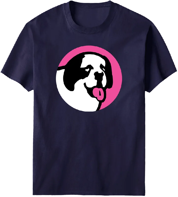 Circle Logo Neon Pink T-shirt