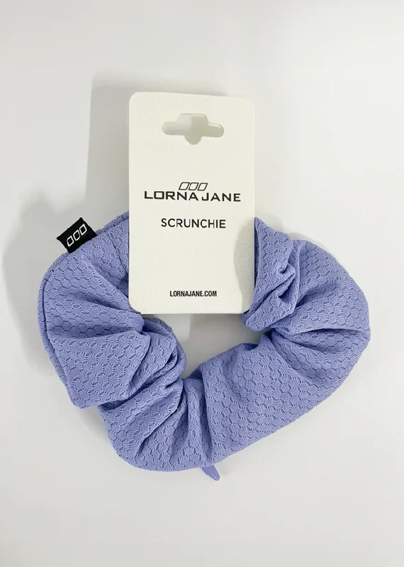 Lorna Jane Secret Zip Scrunchie - Lavender