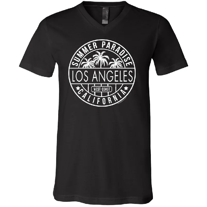 Los Angeles California West Coast Asst Colors V-Neck