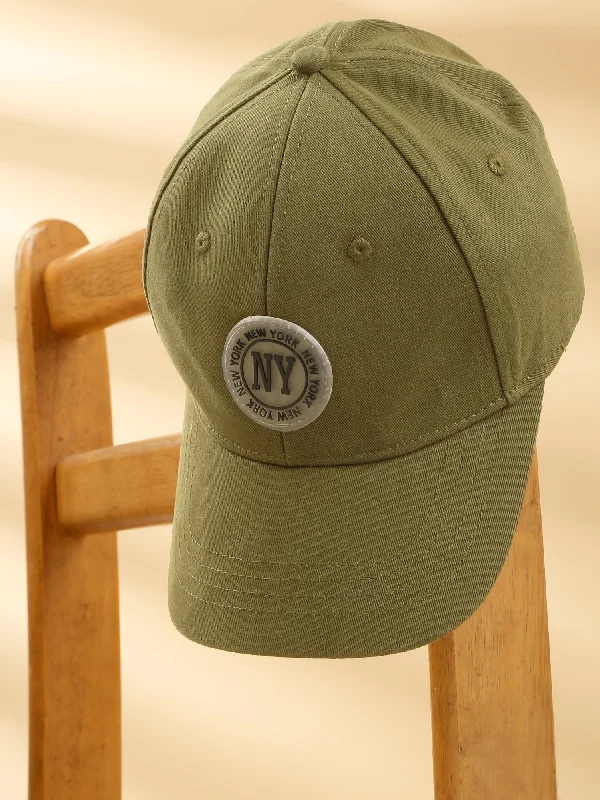 Unisex Green Fashion Single Side Cap