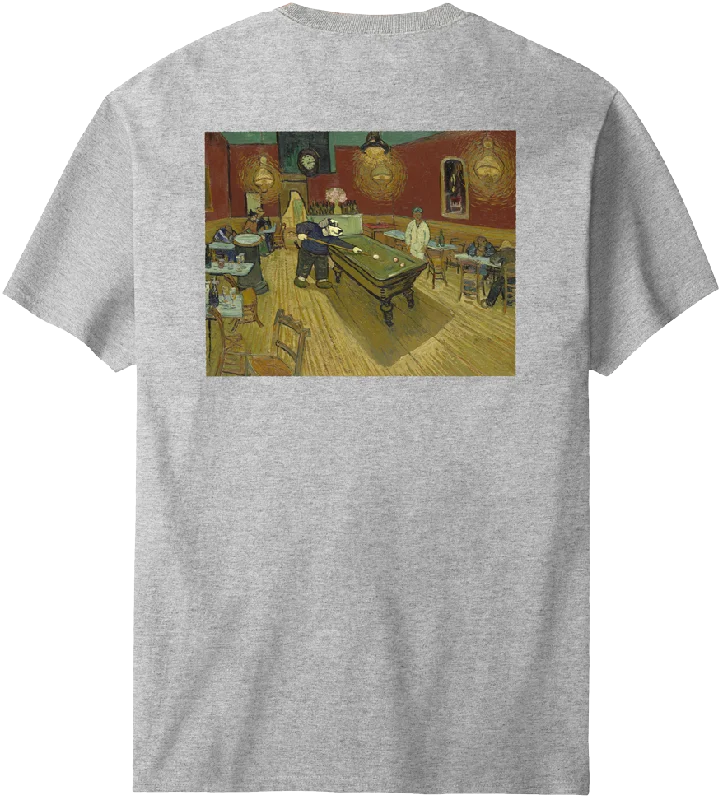 Van Dogh Pool Player T-Shirt