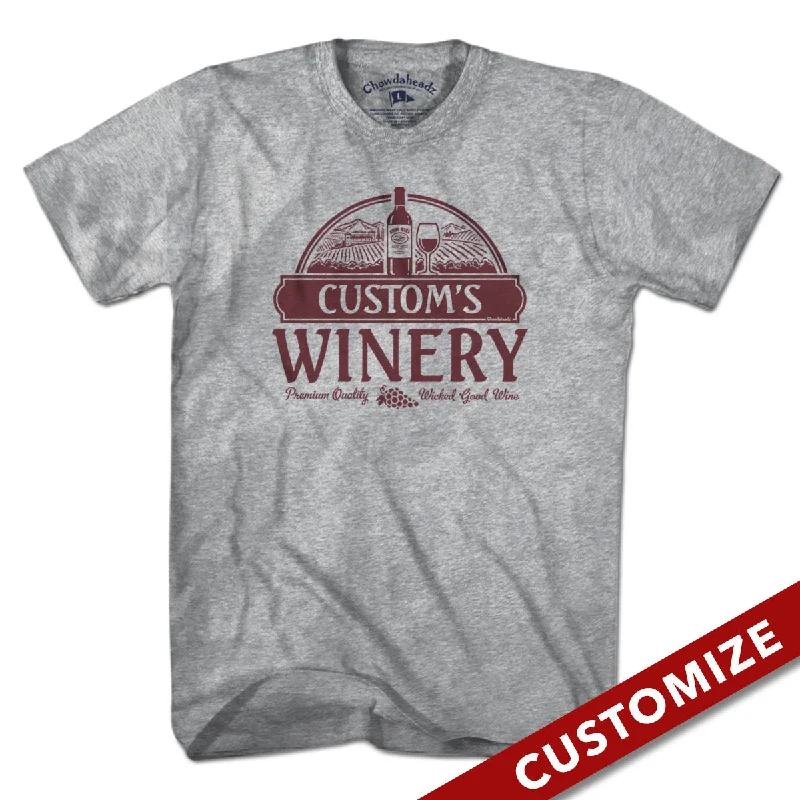 Custom Name's Winery T-Shirt