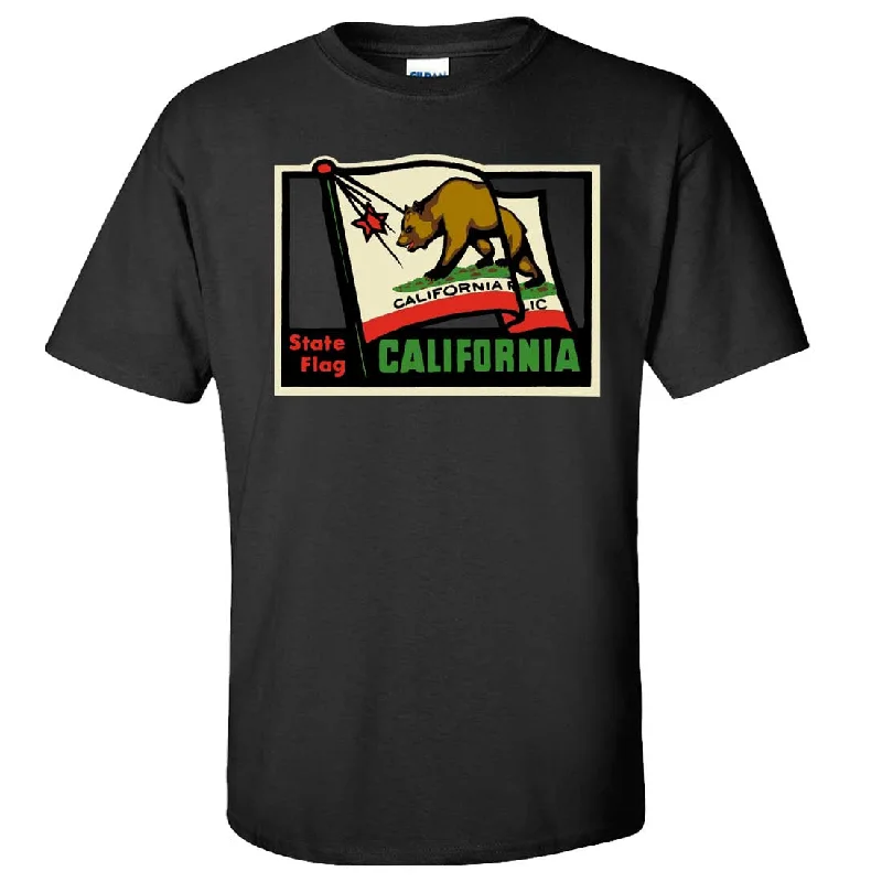 California Vintage State Flag Asst Colors T-shirt/tee