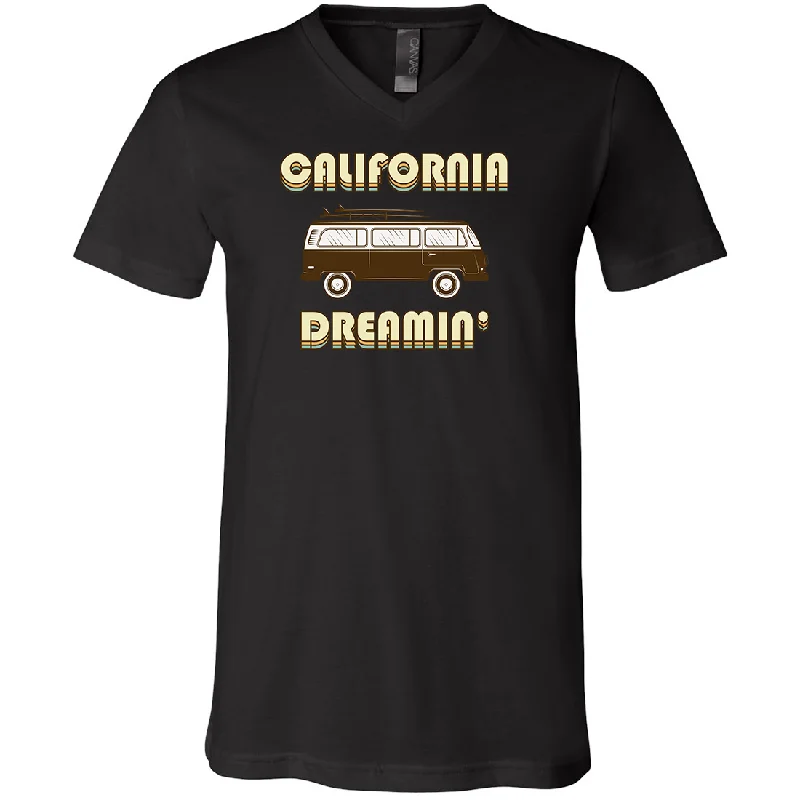 California Dreamin' Van Asst Colors V-Neck