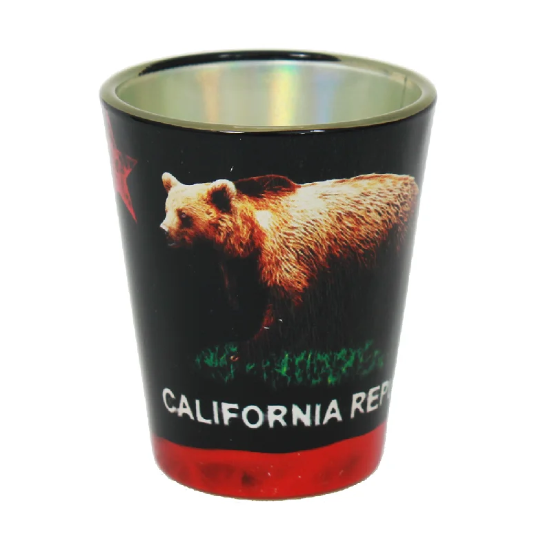 California Republic Bear Flag Shot Glass