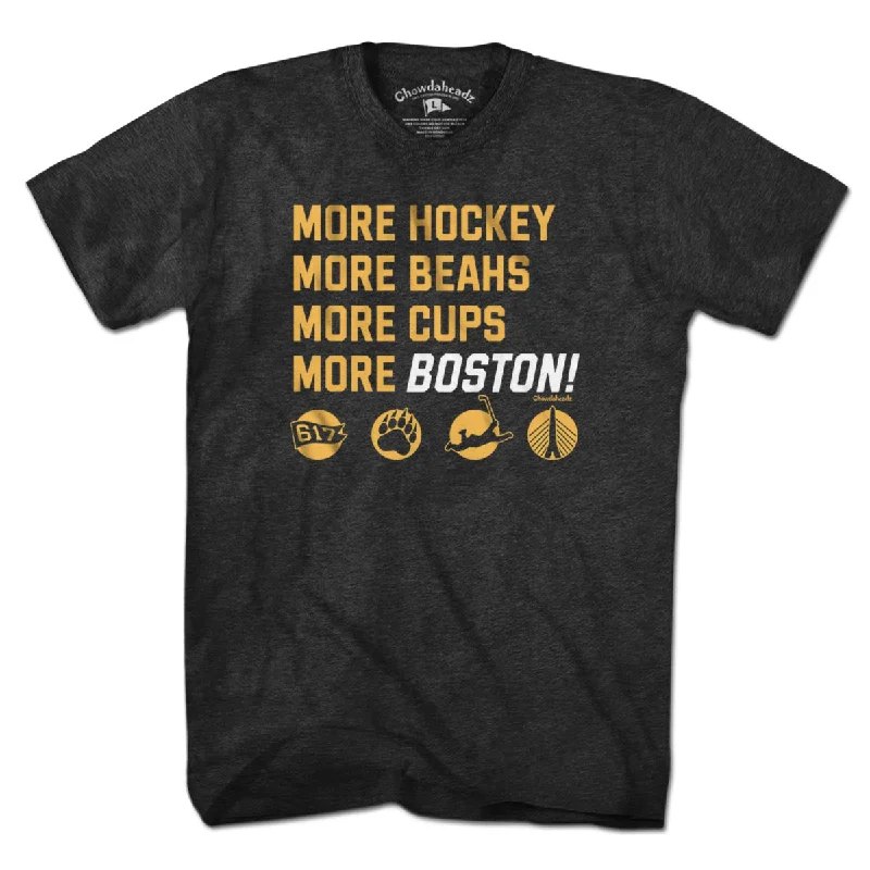 More Boston Hockey T-Shirt