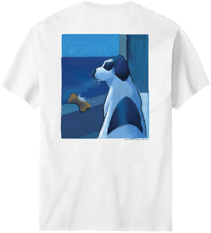 Pawcasso Blue Dog T-Shirt