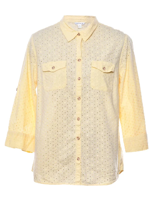 Broderie Anglaise Shirt - M