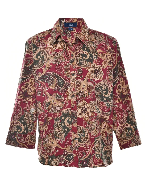 Chaps Paisley Shirt - XL