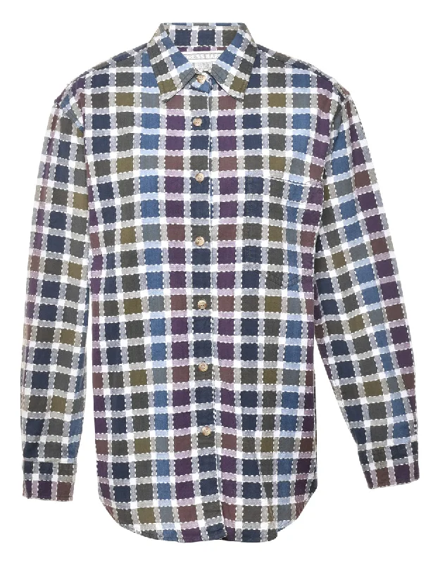 Checked Shirt - S