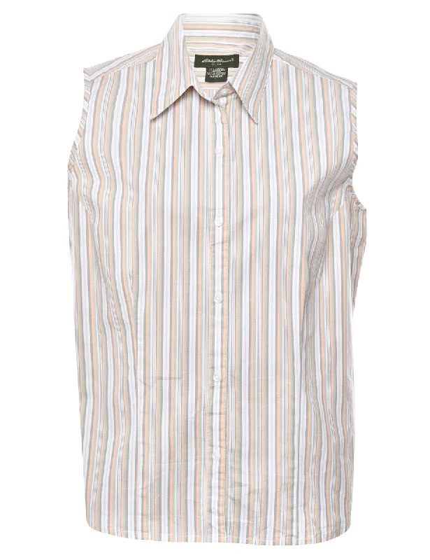 Eddie Bauer Striped Shirt - L