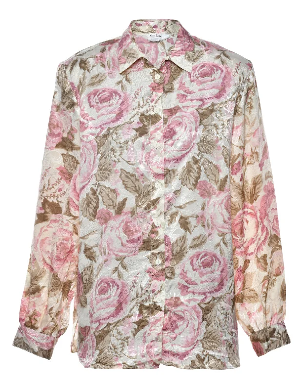 Floral Shirt - L