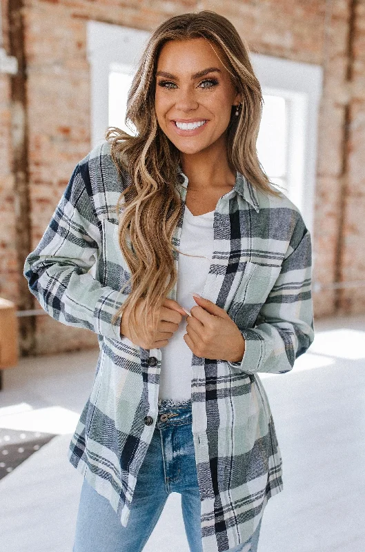 Lilliana Flannel Button Up | S-2XL | PRE ORDER