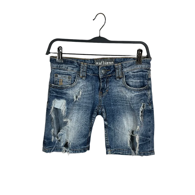 galliano/Shorts/26/Denim/BLU/