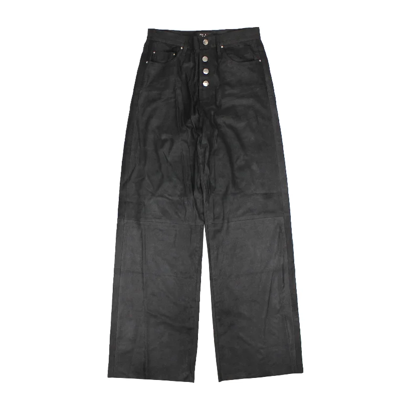 Amiri Baggy Leather Pants