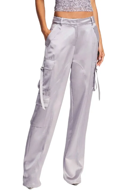 Andre Pants In Mink Grey