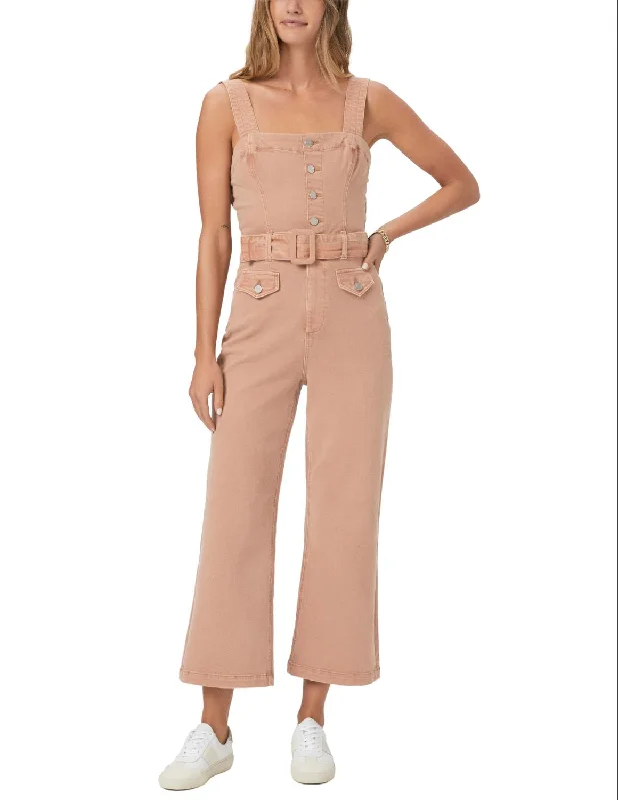 Anessa Jumpsuit In Vintage Dried Rose