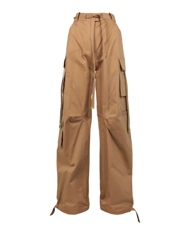 Gabardine Cargo Pants