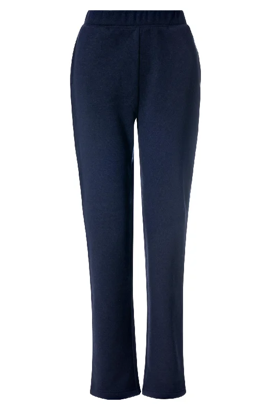 Poly Cotton Fleece Regular Pants | NAVY | 9155ZZ