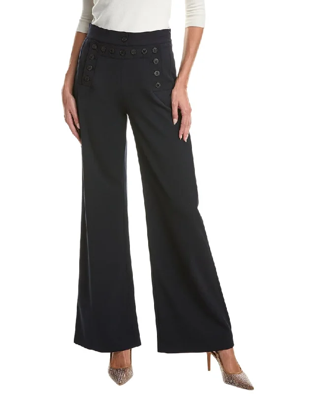 Weekend Max Mara Galli Wool-Blend Trouser